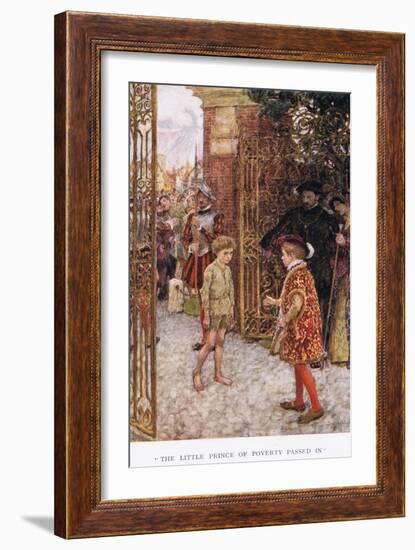 The Little Prince of Poverty Passed In', 1923-Arthur C. Michael-Framed Giclee Print