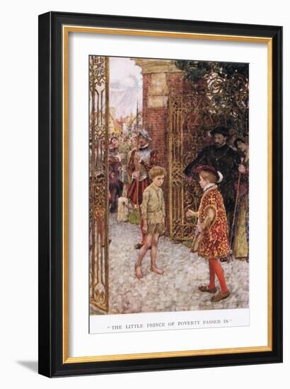 The Little Prince of Poverty Passed In', 1923-Arthur C. Michael-Framed Giclee Print