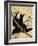 The Little Raven. Minamoto Clan Sword, C1823-Katsushika Hokusai-Framed Giclee Print