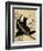 The Little Raven. Minamoto Clan Sword, C1823-Katsushika Hokusai-Framed Giclee Print