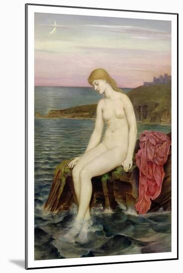 The Little Sea Maid-Evelyn De Morgan-Mounted Art Print