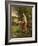 The Little Shepherdess-Jean-Francois Millet-Framed Giclee Print