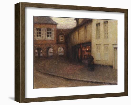 The Little Shop, Gerberoy; La Petit Boutique, Gerberoy, C.1906-Henri Eugene Augustin Le Sidaner-Framed Giclee Print