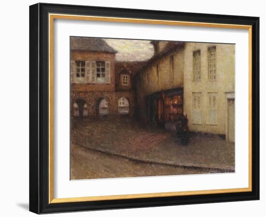 The Little Shop, Gerberoy-Henri Eugene Augustin Le Sidaner-Framed Giclee Print