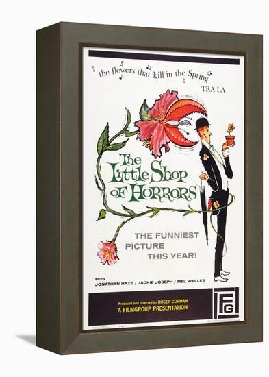 The Little Shop of Horrors, 1960-null-Framed Stretched Canvas