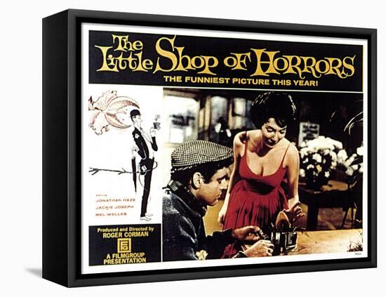 The Little Shop of Horrors, Jonathan Haze, Jackie Joseph, 1960-null-Framed Stretched Canvas