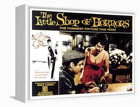 The Little Shop of Horrors, Jonathan Haze, Jackie Joseph, 1960-null-Framed Stretched Canvas