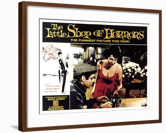 The Little Shop of Horrors, Jonathan Haze, Jackie Joseph, 1960-null-Framed Photo