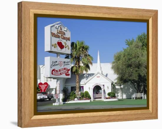 The Little White Chapel, Las Vegas, Nevada, USA-Fraser Hall-Framed Premier Image Canvas