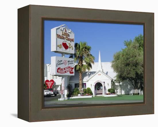 The Little White Chapel, Las Vegas, Nevada, USA-Fraser Hall-Framed Premier Image Canvas