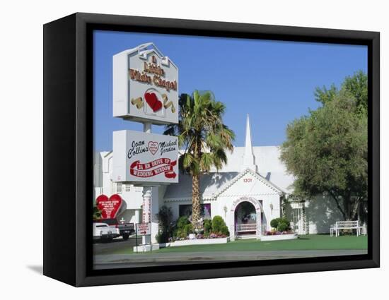 The Little White Chapel, Las Vegas, Nevada, USA-Fraser Hall-Framed Premier Image Canvas