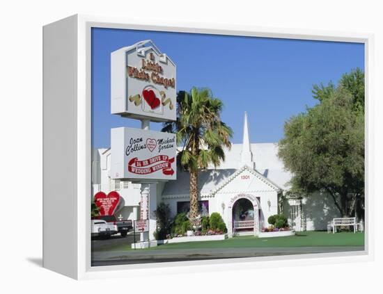 The Little White Chapel, Las Vegas, Nevada, USA-Fraser Hall-Framed Premier Image Canvas