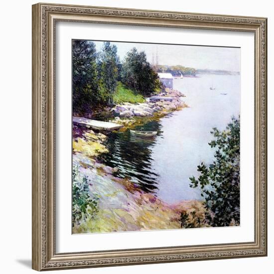 The Little White House, 1919-Willard Leroy Metcalf-Framed Giclee Print