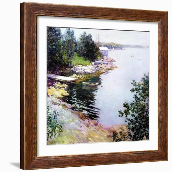 The Little White House, 1919-Willard Leroy Metcalf-Framed Giclee Print