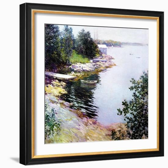 The Little White House, 1919-Willard Leroy Metcalf-Framed Giclee Print