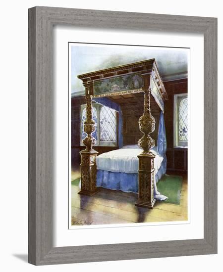 The Littlecote Bedstead, 1910-Edwin Foley-Framed Giclee Print