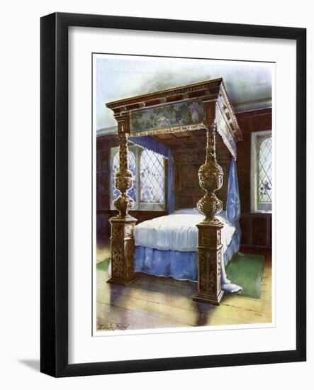 The Littlecote Bedstead, 1910-Edwin Foley-Framed Giclee Print