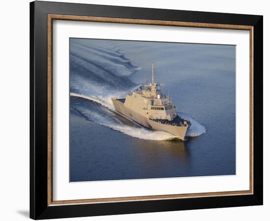 The Littoral Combat Ship Pre-Commissioning Unit Fort Worth-Stocktrek Images-Framed Photographic Print