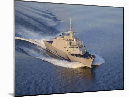 The Littoral Combat Ship Pre-Commissioning Unit Fort Worth-Stocktrek Images-Mounted Photographic Print