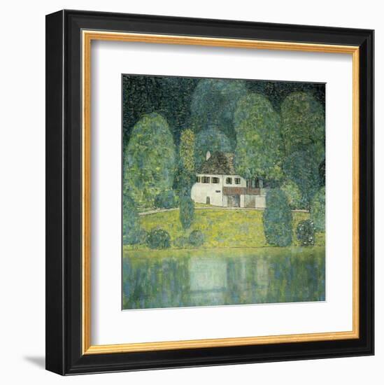 The Litzlbergkeller on the Attersee-Gustav Klimt-Framed Giclee Print