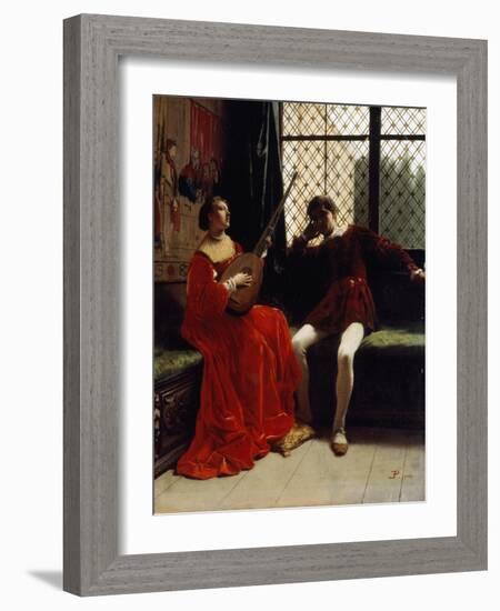 The Liute, 1867-Elisabeth Louise Vigee-LeBrun-Framed Giclee Print