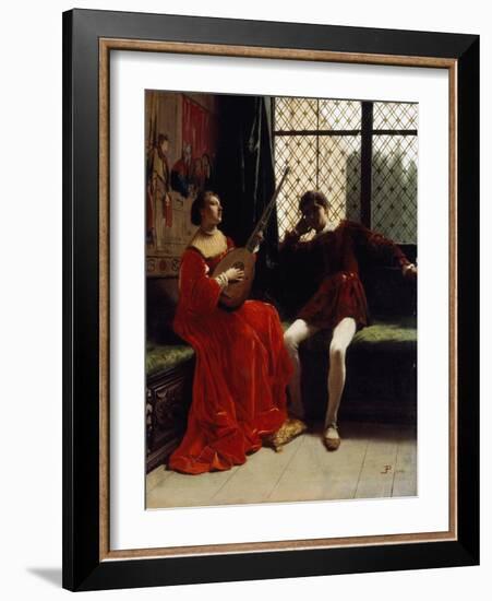 The Liute, 1867-Elisabeth Louise Vigee-LeBrun-Framed Giclee Print