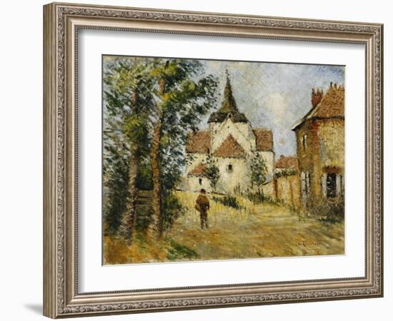 The Lively Village-Gustave Loiseau-Framed Giclee Print