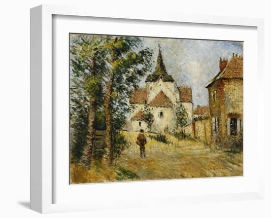 The Lively Village-Gustave Loiseau-Framed Giclee Print