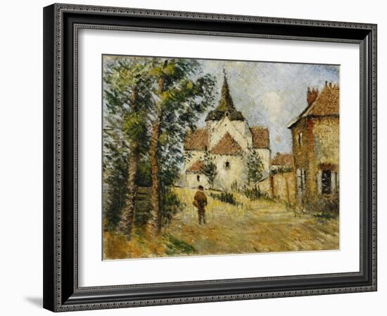 The Lively Village-Gustave Loiseau-Framed Giclee Print