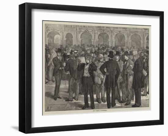 The Liverpool Cotton-Market-null-Framed Giclee Print