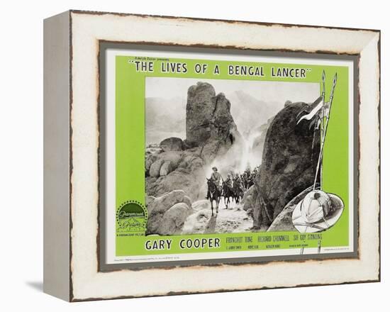 The Lives of a Bengal Lancer, 1935-null-Framed Stretched Canvas