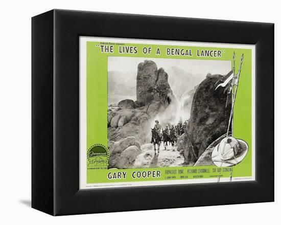 The Lives of a Bengal Lancer, 1935-null-Framed Stretched Canvas