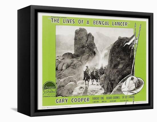 The Lives of a Bengal Lancer, 1935-null-Framed Stretched Canvas