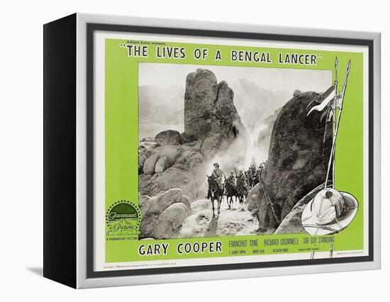 The Lives of a Bengal Lancer, 1935-null-Framed Stretched Canvas