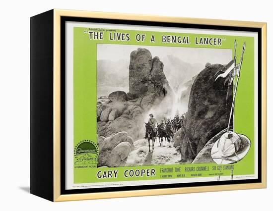 The Lives of a Bengal Lancer, 1935-null-Framed Stretched Canvas