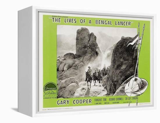 The Lives of a Bengal Lancer, 1935-null-Framed Stretched Canvas