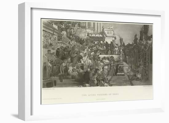 The Living Torches of Nero-Hendrik Siemiradzki-Framed Giclee Print