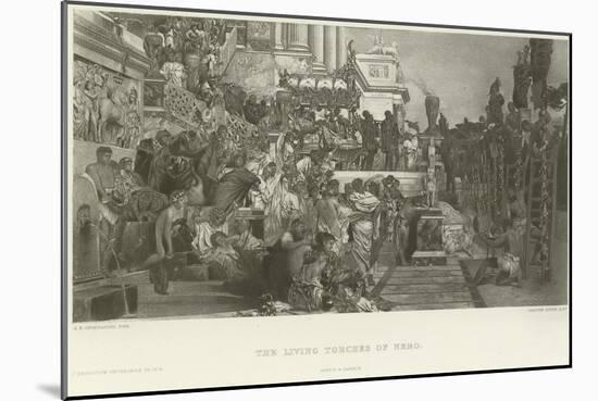 The Living Torches of Nero-Hendrik Siemiradzki-Mounted Giclee Print