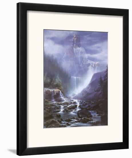 The Living Waters-Danny Hahlbohm-Framed Art Print
