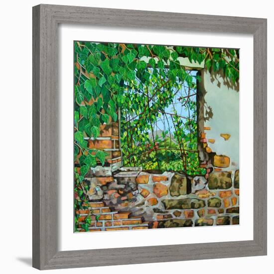 The Lizard's View, 2008-Noel Paine-Framed Giclee Print