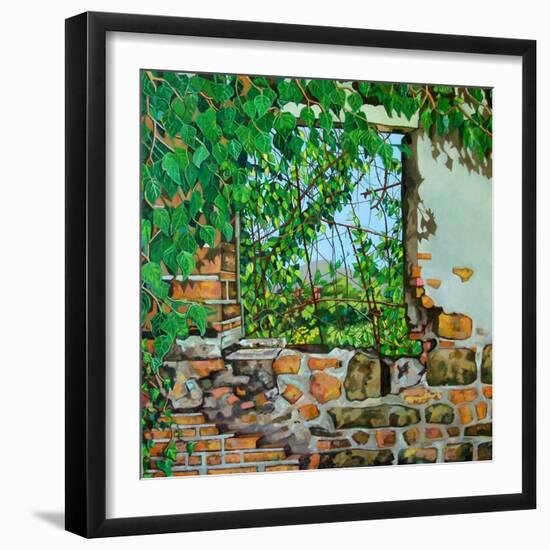 The Lizard's View, 2008-Noel Paine-Framed Giclee Print