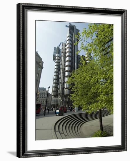 The Lloyds Building, City of London, London, England, United Kingdom-Ethel Davies-Framed Photographic Print