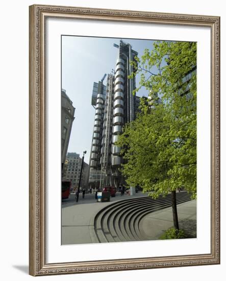 The Lloyds Building, City of London, London, England, United Kingdom-Ethel Davies-Framed Photographic Print
