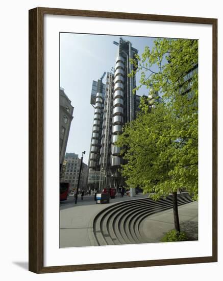 The Lloyds Building, City of London, London, England, United Kingdom-Ethel Davies-Framed Photographic Print