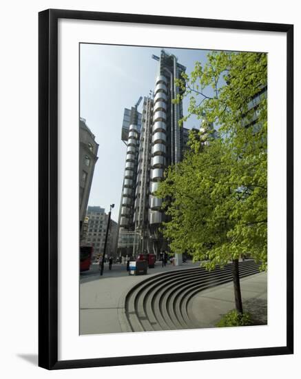 The Lloyds Building, City of London, London, England, United Kingdom-Ethel Davies-Framed Photographic Print