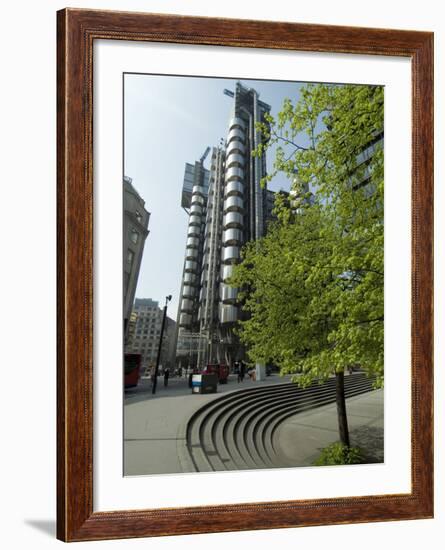 The Lloyds Building, City of London, London, England, United Kingdom-Ethel Davies-Framed Photographic Print