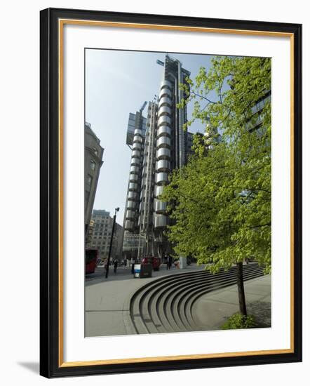 The Lloyds Building, City of London, London, England, United Kingdom-Ethel Davies-Framed Photographic Print