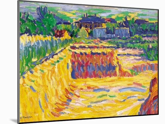 The Loam Pit, C. 1906-Ernst Ludwig Kirchner-Mounted Giclee Print