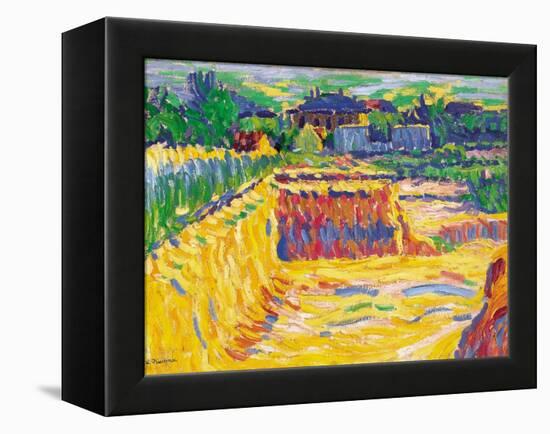 The Loam Pit, C. 1906-Ernst Ludwig Kirchner-Framed Premier Image Canvas