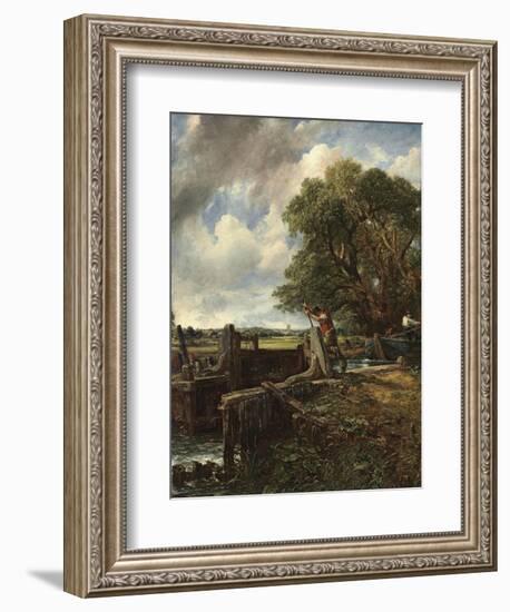 The Lock-John Constable-Framed Giclee Print